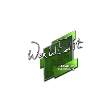 Sticker | WorldEdit | Boston 2018