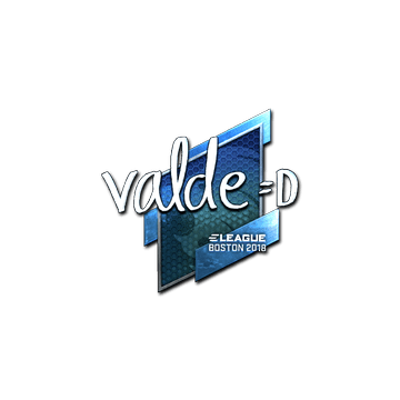Sticker | v4lde (Foil) | Boston 2018
