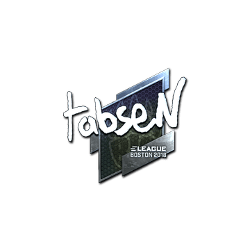 Sticker | tabseN (Foil) | Boston 2018