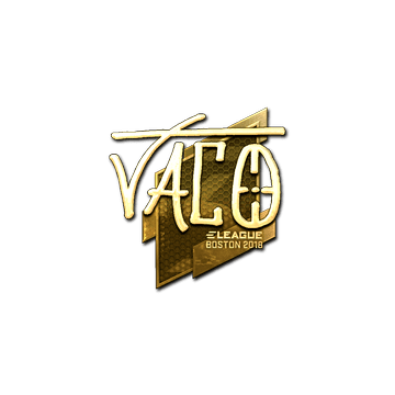 Sticker | TACO (Gold) | Boston 2018
