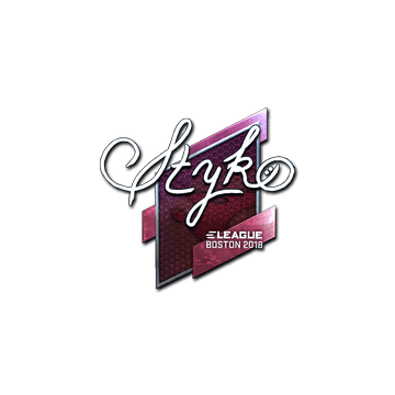 Sticker | STYKO (Foil) | Boston 2018