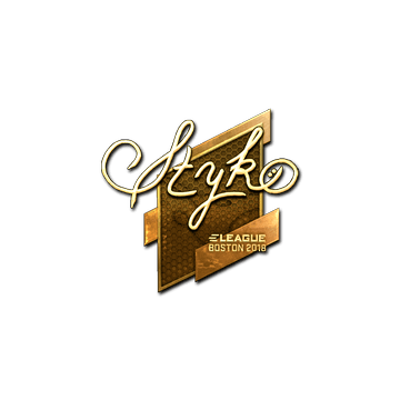 Sticker | STYKO (Gold) | Boston 2018