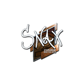 Sticker | Snax (Foil) | Boston 2018