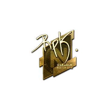 Sticker | RpK (Gold) | Boston 2018