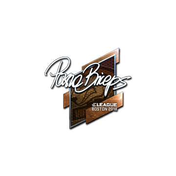 Sticker | pashaBiceps (Foil) | Boston 2018