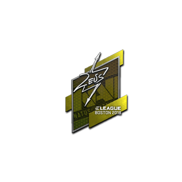 Sticker | Zeus | Boston 2018