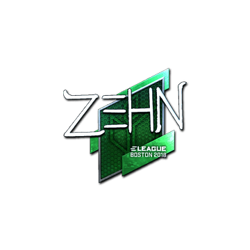 Sticker | zehN (Foil) | Boston 2018