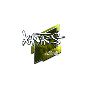 Sticker | XANTARES (Foil) | Boston 2018