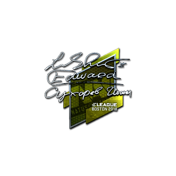 Sticker | Edward (Foil) | Boston 2018