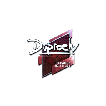 Sticker | dupreeh (Foil) | Boston 2018