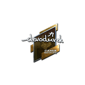 Sticker | devoduvek (Foil) | Boston 2018