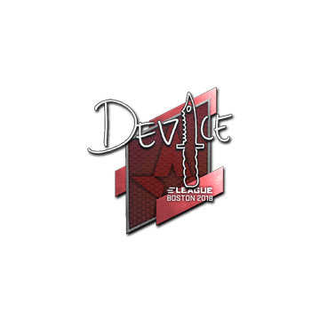 Sticker | device | Boston 2018