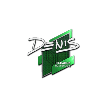 Sticker | denis | Boston 2018