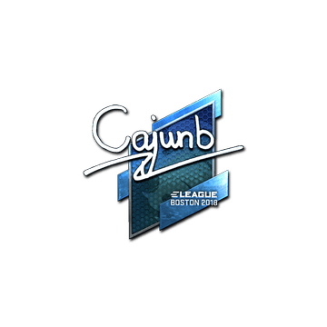 Sticker | cajunb (Foil) | Boston 2018