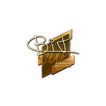 Sticker | BIT (Gold) | Boston 2018