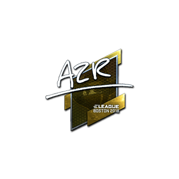 Sticker | AZR (Foil) | Boston 2018
