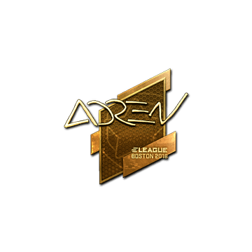 Sticker | AdreN (Gold) | Boston 2018