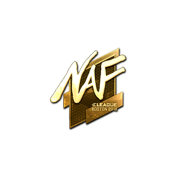 Sticker | NAF (Gold) | Boston 2018