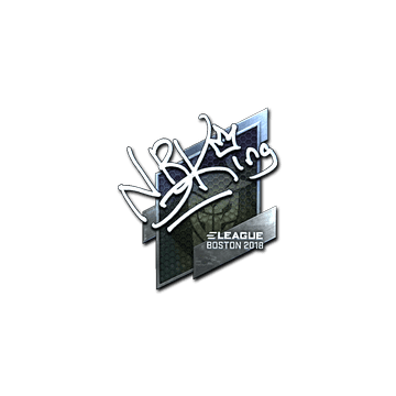 Sticker | NBK- (Foil) | Boston 2018