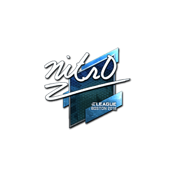 Sticker | nitr0 (Foil) | Boston 2018
