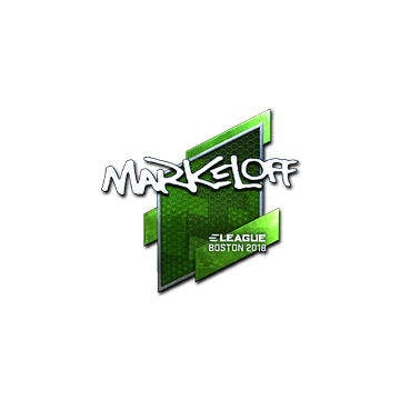 Sticker | markeloff (Foil) | Boston 2018