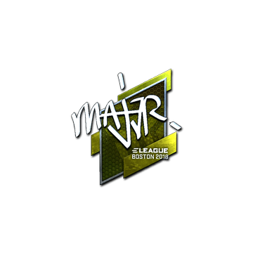 Sticker | MAJ3R (Foil) | Boston 2018