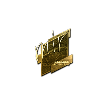 Sticker | mir (Gold) | Boston 2018