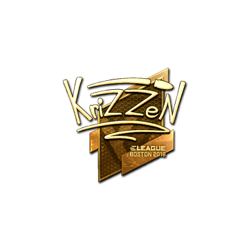 Sticker | KrizzeN (Gold) | Boston 2018