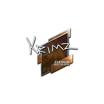 Sticker | KRIMZ (Foil) | Boston 2018
