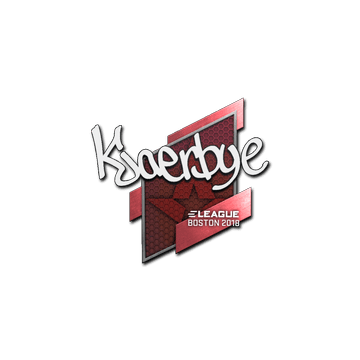 Sticker | Kjaerbye | Boston 2018