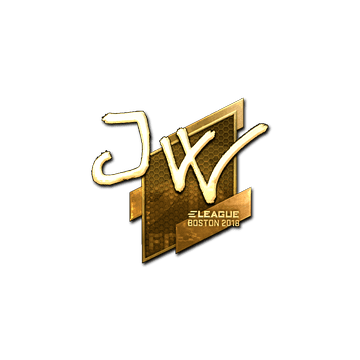 Sticker | JW (Gold) | Boston 2018
