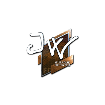 Sticker | JW (Foil) | Boston 2018