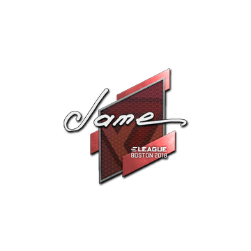 Sticker | Jame | Boston 2018