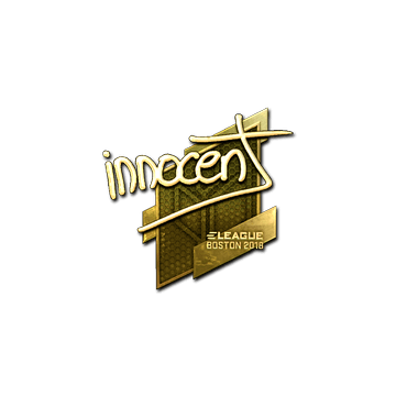 Sticker | innocent (Gold) | Boston 2018