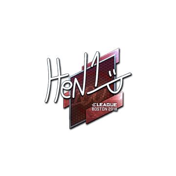 Sticker | HEN1 (Foil) | Boston 2018