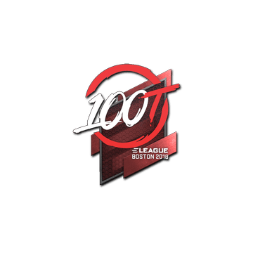 Sticker | 100 Thieves | Boston 2018