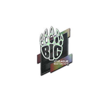 Sticker | BIG (Holo) | Boston 2018