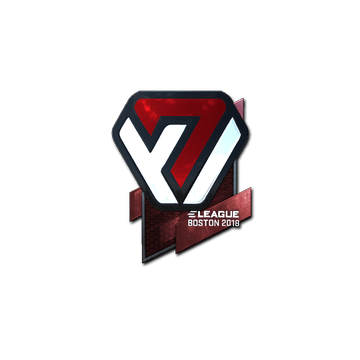 Sticker | Avangar (Foil) | Boston 2018