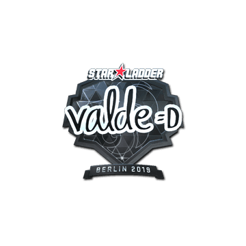 Sticker | v4lde (Foil) | Berlin 2019