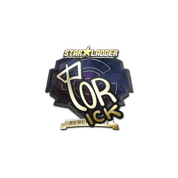 Sticker | t0rick (Gold) | Berlin 2019