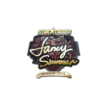 Sticker | Summer (Gold) | Berlin 2019