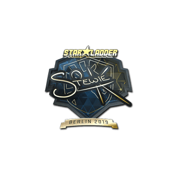 Sticker | Stewie2K (Gold) | Berlin 2019