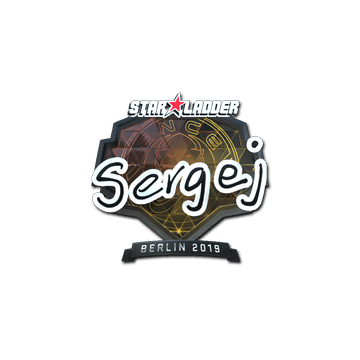 Sticker | sergej (Foil) | Berlin 2019