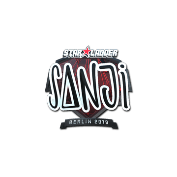 Sticker | SANJI (Foil) | Berlin 2019