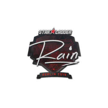 Sticker | rain | Berlin 2019