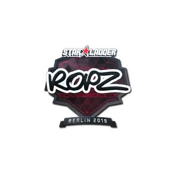 Sticker | ropz (Foil) | Berlin 2019