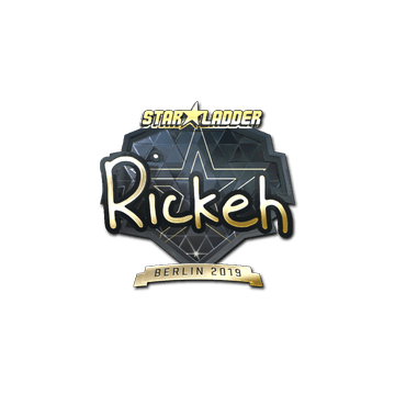 Sticker | Rickeh (Gold) | Berlin 2019