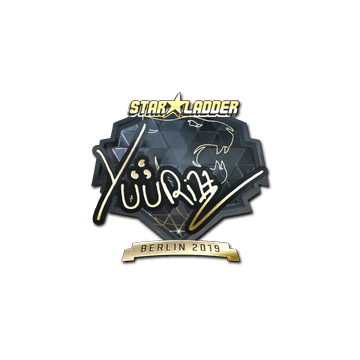 Sticker | yuurih (Gold) | Berlin 2019
