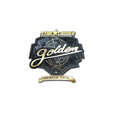Sticker | Golden (Gold) | Berlin 2019