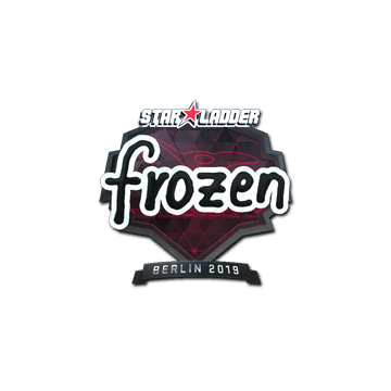 Sticker | frozen (Foil) | Berlin 2019